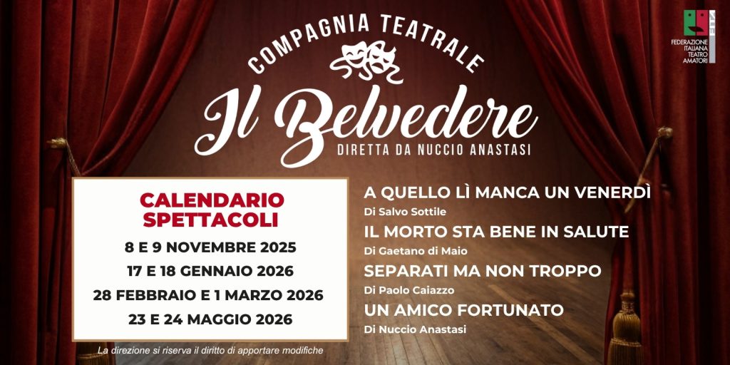 Stagione teatrale 2025/26